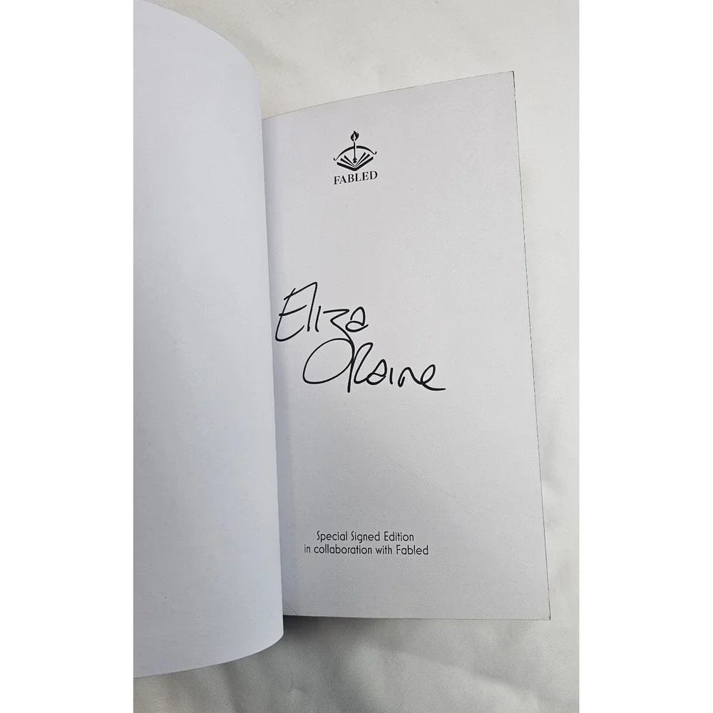 Of Blades and Wings Eliza Raine Fabled Signed HC Exclusive‎ Edition Book